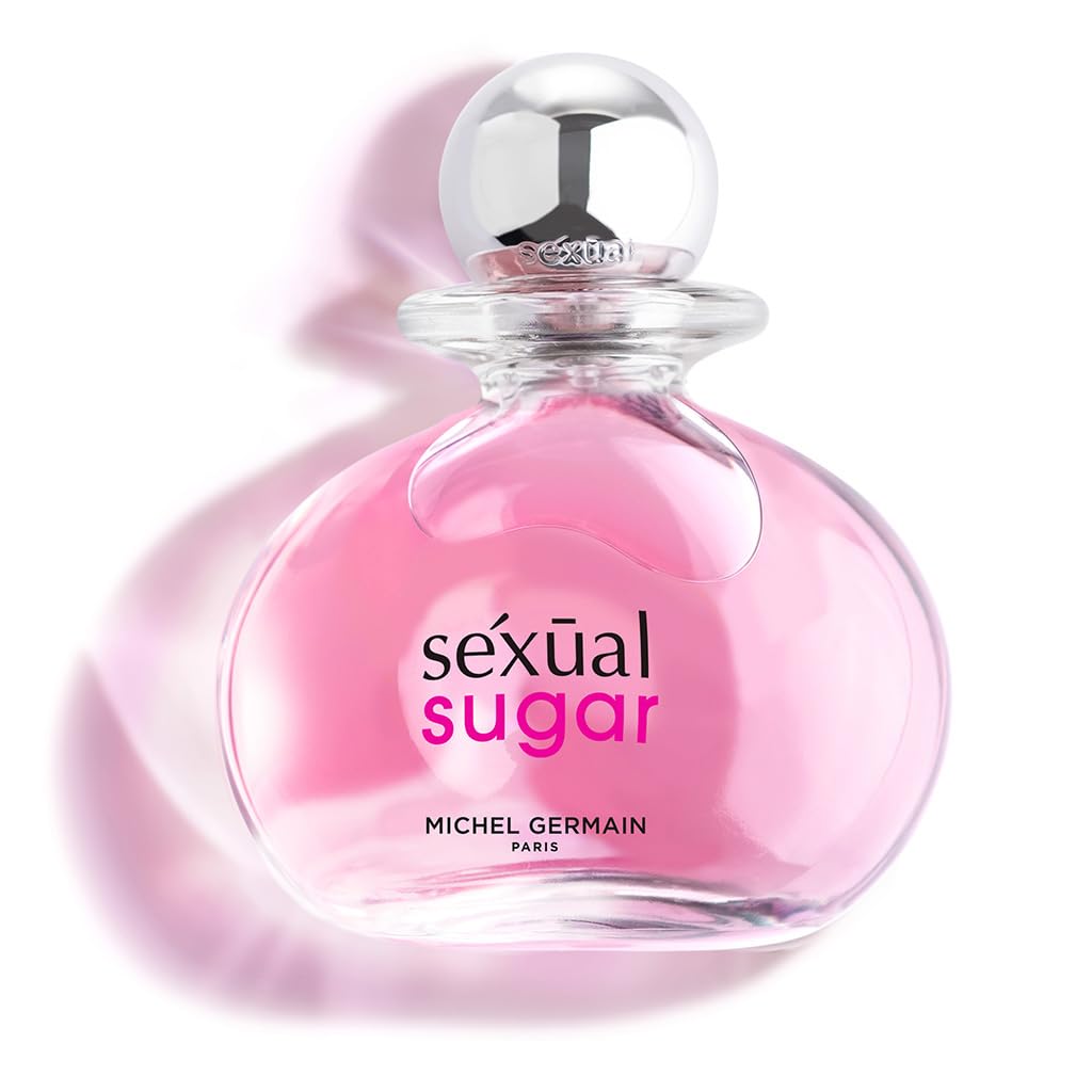 Michel Germain Sexual Sugar Eau de Parfum Fragrance Spray, Top Notes of Mouthwatering Wildberries, Vanilla Creme Brulee, Long-Lasting, Floral, Light Gift for Her, 75 ml