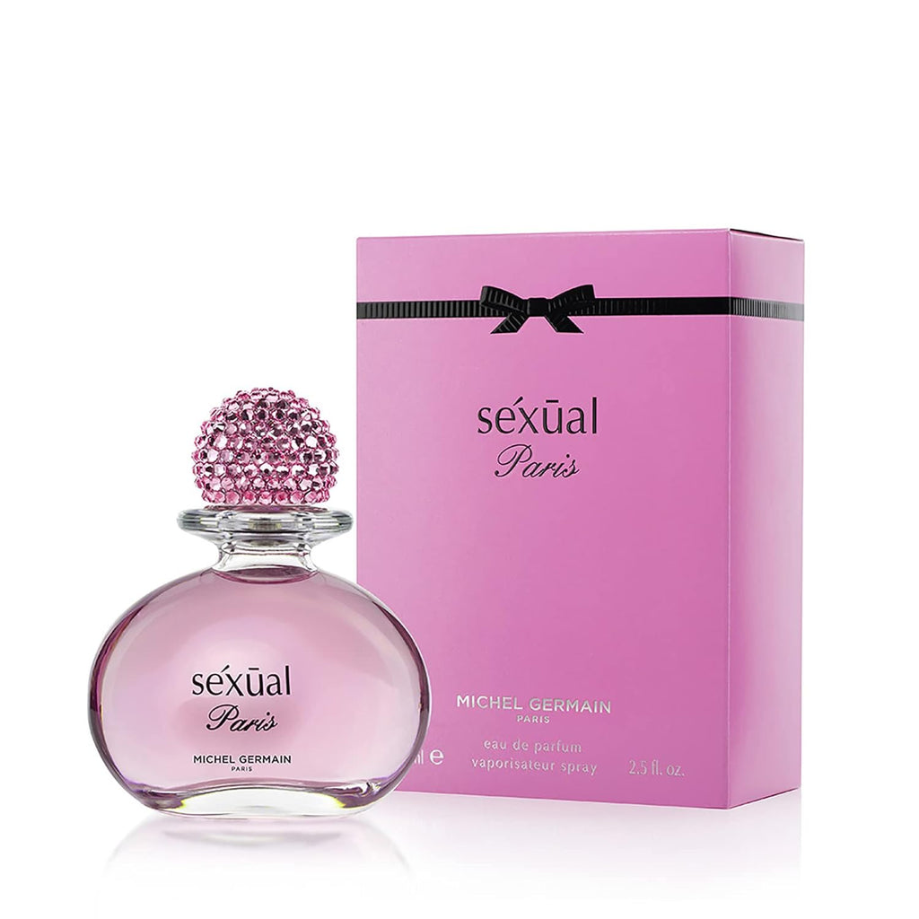 Michel Germain Sexual Paris Eau de Parfum Fragrance, Top Notes of French Blackcurrant, Chardonnay Clementine, Galbanum, Sophisticated Gift for Women
