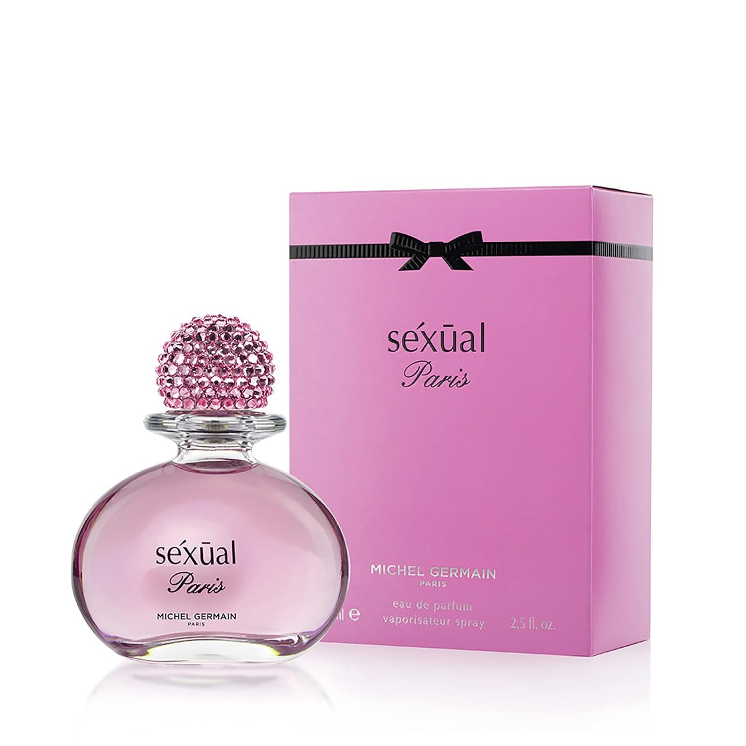 Michel Germain Sexual Paris Eau de Parfum Fragrance, Top Notes of French Blackcurrant, Chardonnay Clementine, Galbanum, Sophisticated Gift for Women