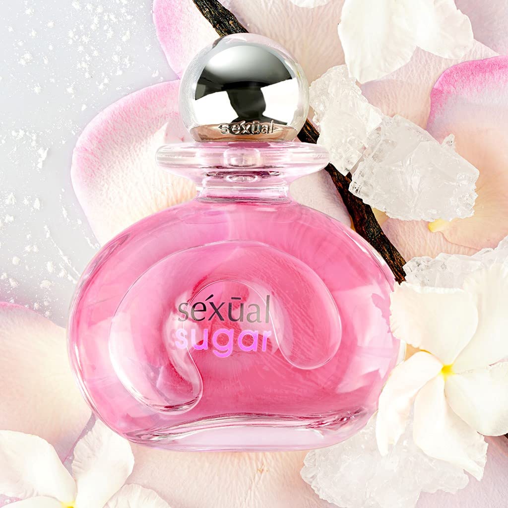 Michel Germain Sexual Sugar Eau de Parfum Fragrance Spray, Top Notes of Mouthwatering Wildberries, Vanilla Creme Brulee, Long-Lasting, Floral, Light Gift for Her, 75 ml