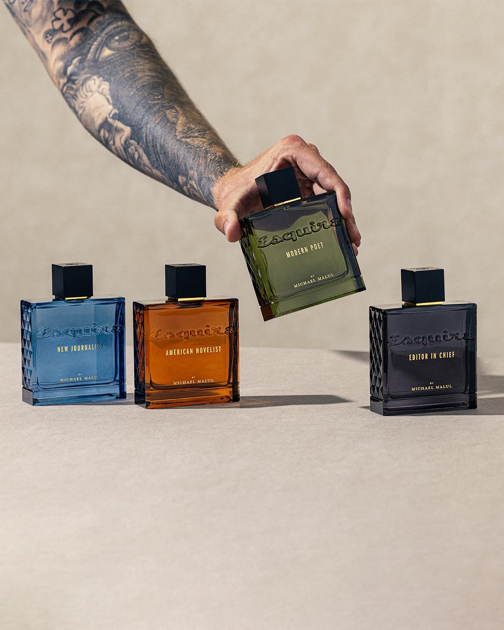 Michael Malul American Novelist Esquire Fragrance Eau de Parfum for Men - 100ml | 3.4oz