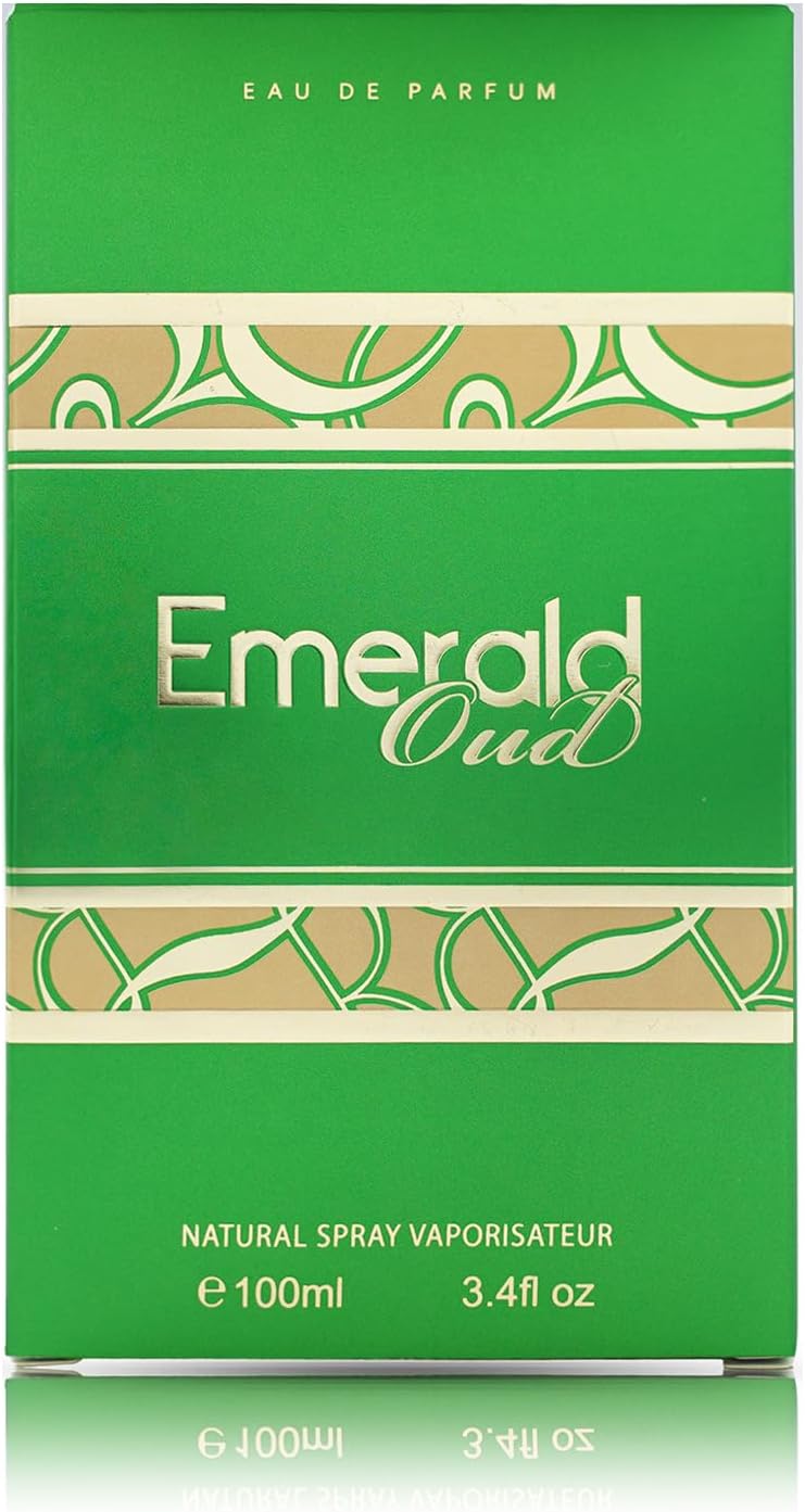 Fine Perfumery Emerald Oud EDP Spray for Unisex 3.4 oz