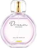 Liberty Dream Floral Eau de Parfum for Women (100ml/3.4Oz), Long-Lasting Powdery & Floral Fragrance, Valentine’s Day Romantic Gift, Luxury Perfume, Designed in France