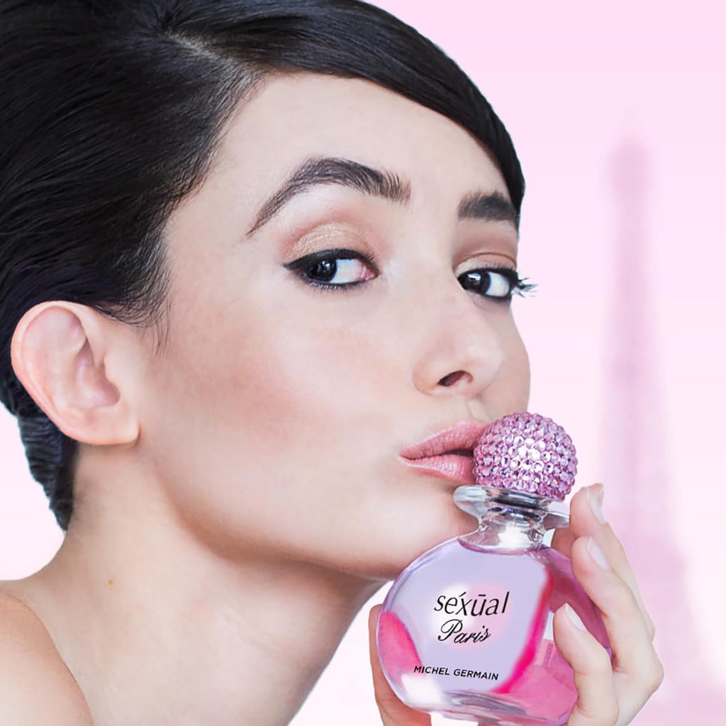Michel Germain Sexual Paris Eau de Parfum Fragrance, Top Notes of French Blackcurrant, Chardonnay Clementine, Galbanum, Sophisticated Gift for Women
