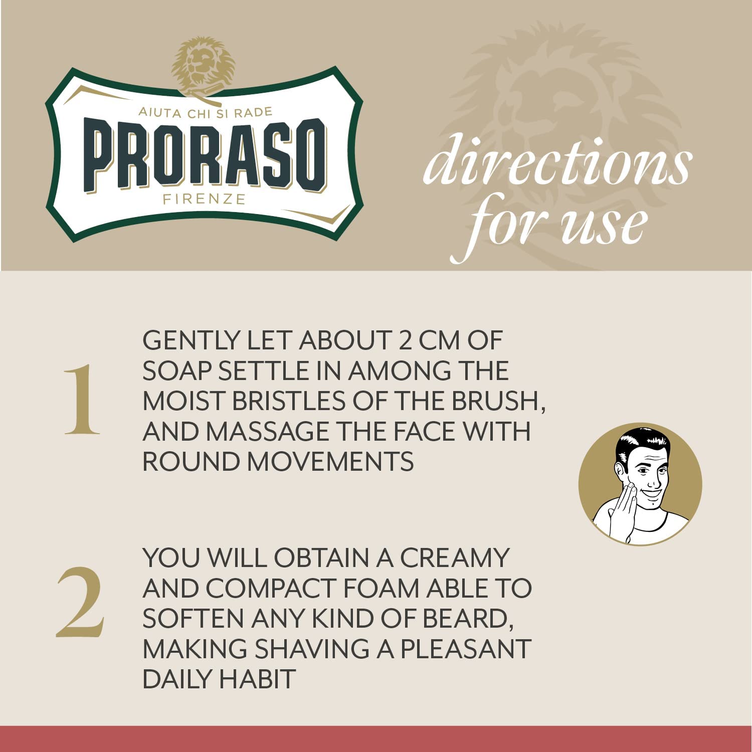 Proraso Sandalwood with Shea Butter Shaving Cream Tube, 150 ml (Pack of 1)
